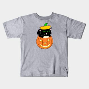 Cat o Lantern Kids T-Shirt